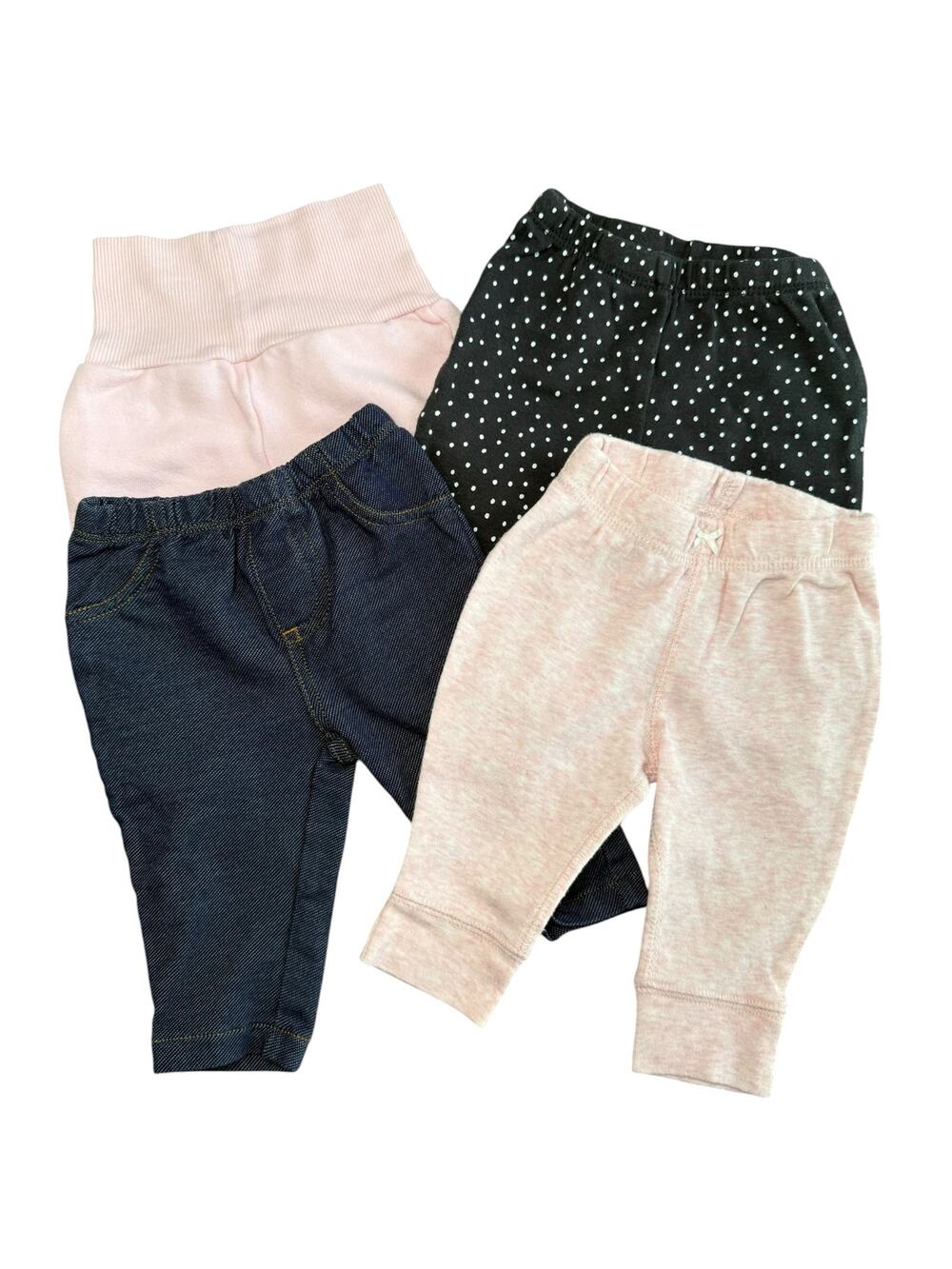 Carters Baby Girl Pants Bundle Size 3 Months
